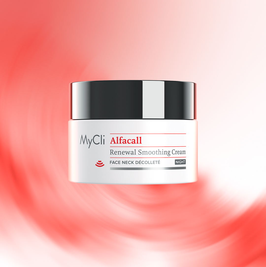 MyCli Alfacall Renewal Cream Rossetti brand design
